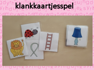 Klankkaartjes - klankkaartjesspel