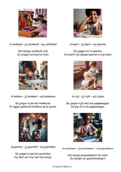Werkwoorden zonder kader - Afbeelding 4