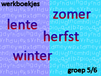 Werkboekjes groep 5/6 - Seizoenen