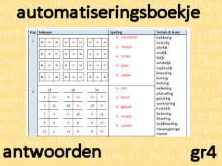 Automatiseringsboekje - Antwoorden