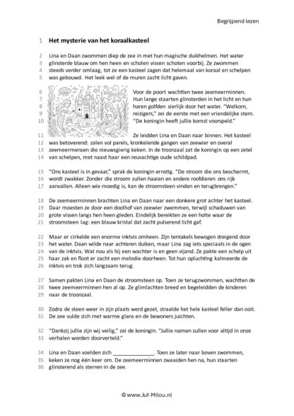 Begrijpend lezen groep 7/8 - Vol avontuur! - Afbeelding 3