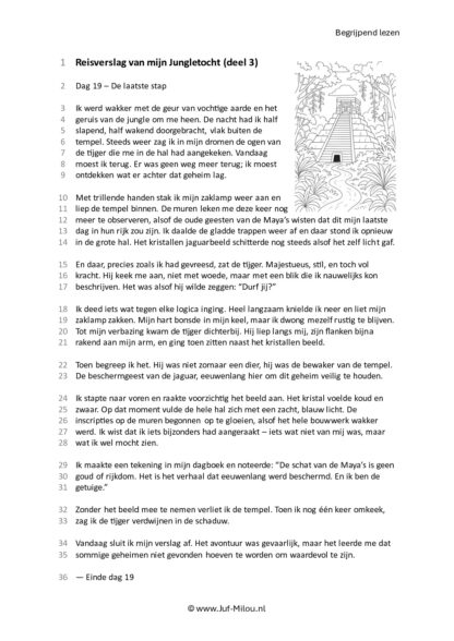 Begrijpend lezen groep 7/8 - Vol avontuur! - Afbeelding 4