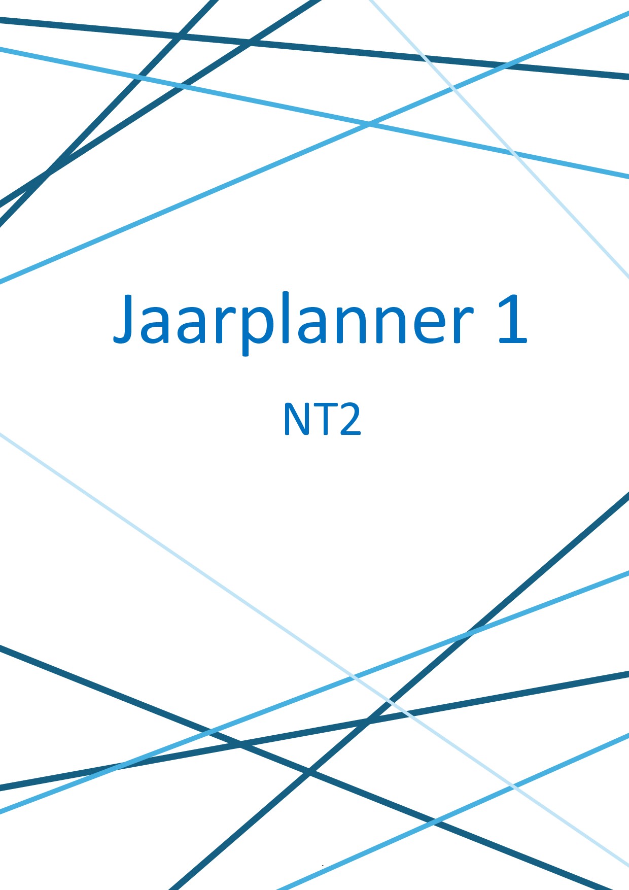 NT2 Jaarplanner 1 - Afbeelding 2
