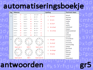 Automatiseringsboekje - Antwoorden