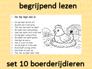 Begrijpend Lezen 10 - Boerderijdieren